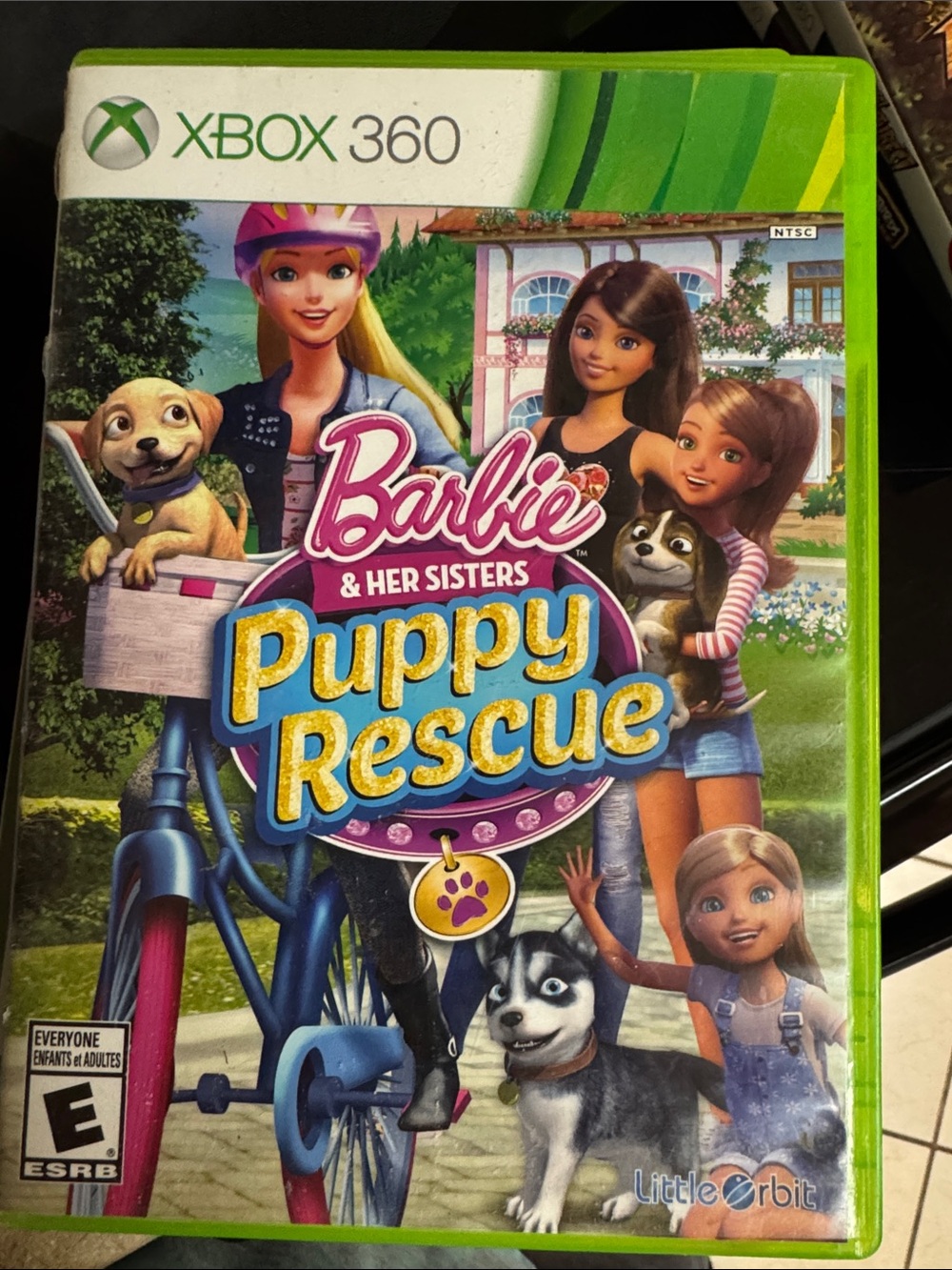 Barbie & Her Sisters: Puppy Rescue () - Green Case
